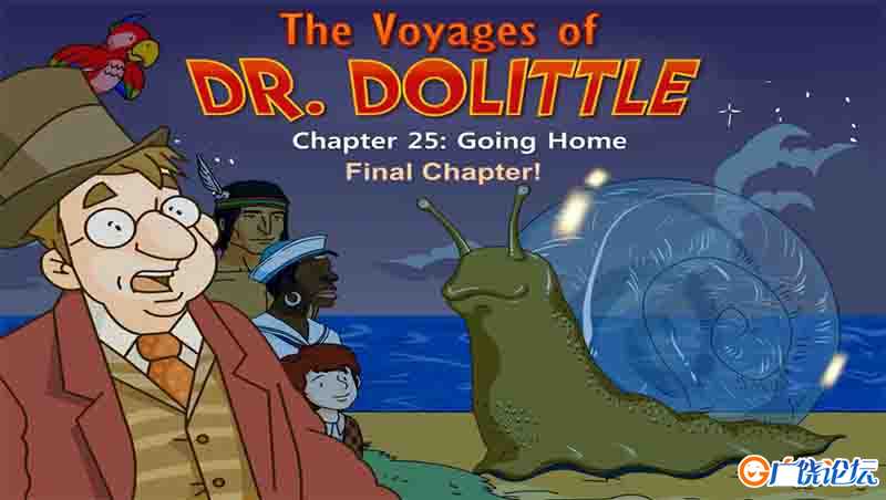 多力特博士的故事 The Story of Dr. Dolittle 全49集 LittleFox 看动画磨耳朵全套英语早教启蒙动画片 高清7 ...