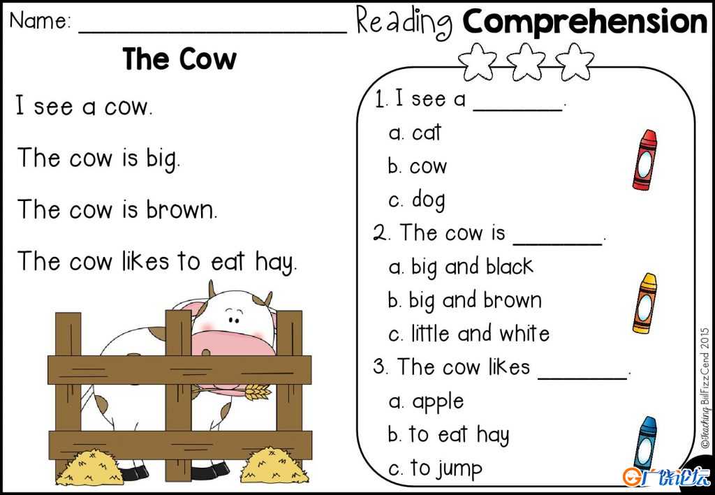 幼儿英语启蒙阅读理解20篇，21页PDF