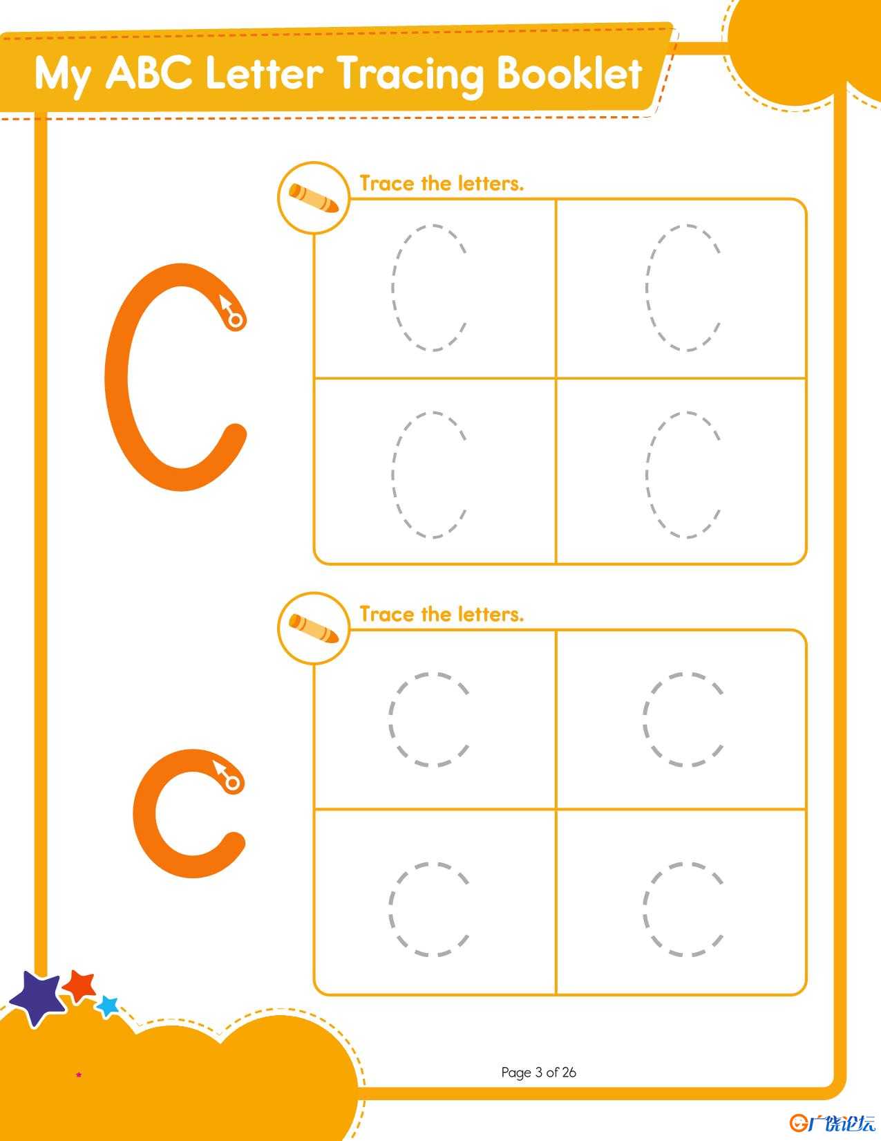 abc-letter-tracing-booklet-us 27页PDF