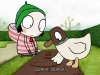 莎拉和乖乖鸭 Sarah & Duck 第一季动画片 全40集 高清720P英文版字幕 百度网盘