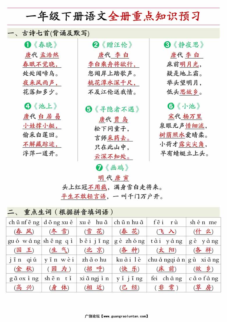 一年级下册语文全册重点知识预习汇总-副本_00 副本.jpg