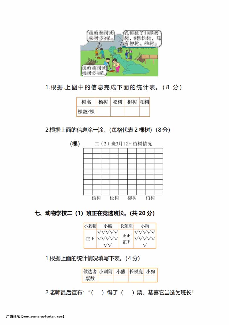 人教版数学二年级下册第一单元预习测试卷-副本1_03 副本.jpg