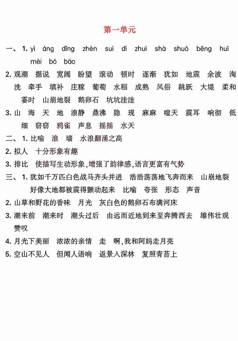 四年级上册语文1-4单元要点背记卡，附配套拔高习题-副本_04 副本.jpg