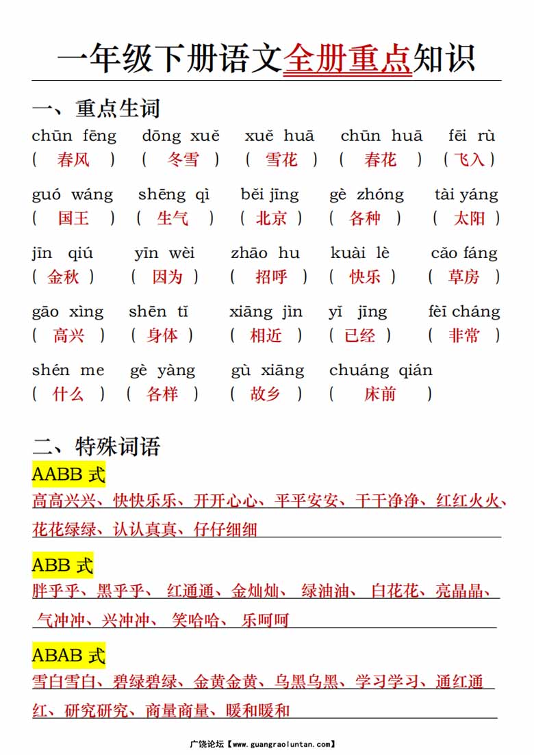 一年级下册语文全册重点知识（答案 空白）-副本_00 副本.jpg