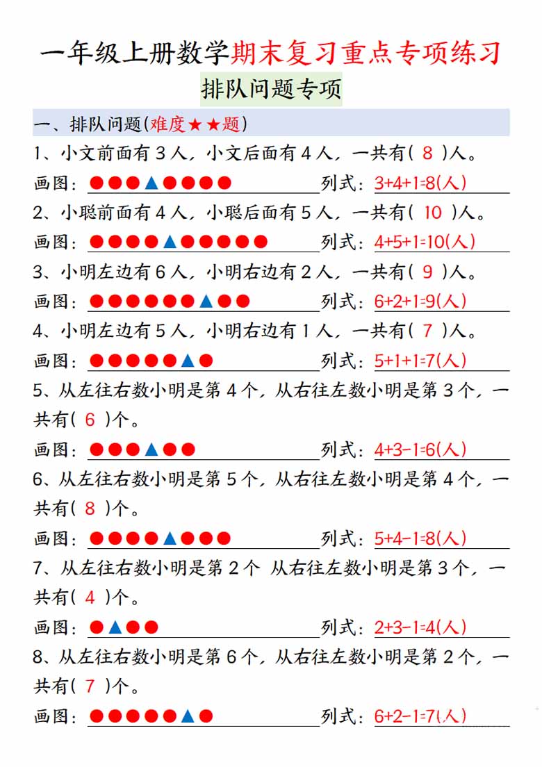 一年级上册数学期末复习重点专项练习：排队问题专项-副本_06 副本.jpg