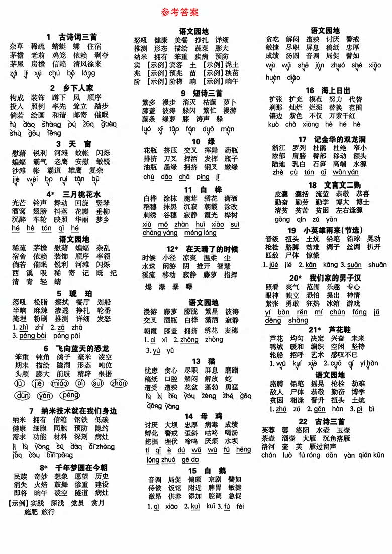 四年级下册语文每日词语默写单1-8单元-含答案-副本_18 副本.jpg