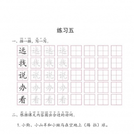 幼小衔接培优课程：语言②同步练习，PDF可打印