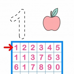 幼儿数字启蒙，1-10数字思维训练，PDF可打印