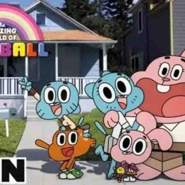 阿甘妙世界 The Amazing World of Gumball 英文版第1/2/3/4季全集 高清720P中小学教育智慧平台英语早教启蒙 看动画磨耳朵6岁以上英文动画片