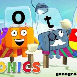 BBC自然拼读动画片《字母积木Alphablocks》1-4季全91集英文启蒙MP4动画视频自然拼读字母积木英语启蒙动画
