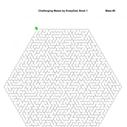 Challenging Mazes (Ages 7-9)，1000页PDF可打印 复杂迷宫 亲子游戏 广饶论坛中小学教育智慧平台