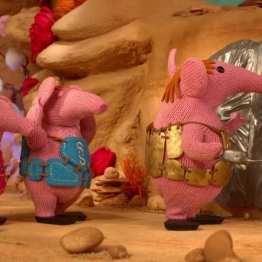 太空鼠一家 Clangers 中文版动画片第一季全78集国语中字高清1080P视频MP4百度网盘下载