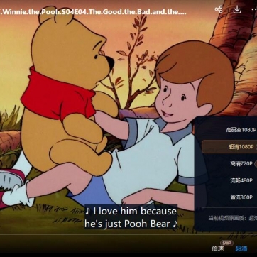 小熊维尼历险记 The New Adventures of Winnie the Pooh 英文版第1-4季50集高清1080P