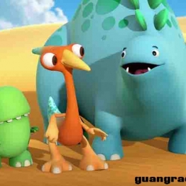 BBC儿童英语动画：好奇小恐龙/快乐小恐龙 Dinopaws 全51集 高清720P 带英文字幕下载中小学教育智慧平台英语早教启蒙 看动画磨耳朵0-3岁英文动画片
