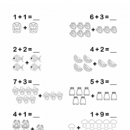 幼小衔接简易数学计算，12页PDF