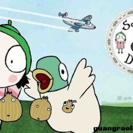 萨拉与乖乖鸭 莎拉与乖乖鸭 Sarah & Duck 英文版第1/2/3季全120集英语字幕高清1080P视频MP4下载3-6岁英文动画片中小学教育智慧平台英语早教启蒙 看动画磨耳朵