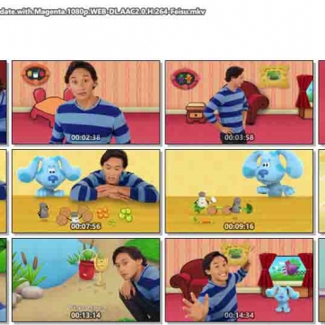 《Blue's Clues and You! 蓝色斑点狗和你》第一季英文英字高清1080P 17集下载