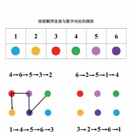 视觉编码逻辑游戏，幼儿思维及专注力训练共8页PDF可打印 指令转换 亲子专注力游戏 广饶论坛中小学教育智慧平台