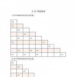 一年级上册数学课时练【第1套】青岛版五四制（48份）可打印PDF 小学1年级综合教学资料 家长在家亲子教育资源 广饶论坛中小学教育智慧平台