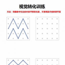 视觉转换训练图形绘制，36页PDF电子版可打印学习资料