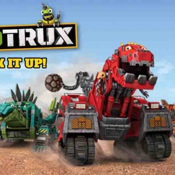 梦工厂动画片：恐龙卡车 Dinotrux 第1-5季 52集全 超清1080P 英语版英文字幕 百度网盘