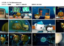 海底小纵队 Octonauts 英语版英文字幕 3-4季28集 儿童动画片 高清720P 百度网盘下载