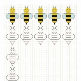 在单元格内绘制图画并填色，18页PDF