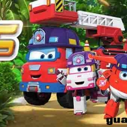 超级飞侠 Super Wings 英文版第五季全集高清动画片中英对照字幕下载中小学教育智慧平台英语早教启蒙 看动画磨耳朵3-6岁英文动画片
