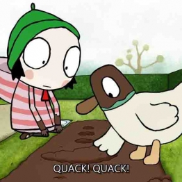 莎拉和乖乖鸭 Sarah & Duck 第一季动画片 全40集 高清720P英文版字幕 百度网盘