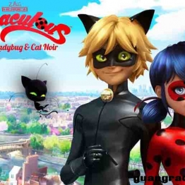 瓢虫少女与黑猫小子 Miraculous: Tales of Ladybug &amp; Cat Noir 瓢虫雷迪 法国科幻冒险动画片《瓢虫少女》英文版第1-3季全集MP4格式高清视频1080p英语字幕 中小学教育智慧平台英语早教启蒙 看动画磨耳朵百度网盘下载