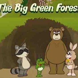 绿色的大森林 The Big Green Forest 全24集 LittleFox1-9级大全套(内嵌字幕版)高清720P视频MP4格式/单词表/绘本/音频百度网盘下载3-6岁英文动画片中小学教育智慧平台英语早教启蒙 看动画磨耳朵