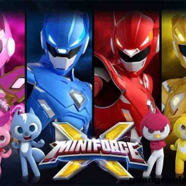 迷你特工队X Miniforce X 英文版全52集英文字幕高清7200P视频AVI格式百度网盘下载3-6岁英文动画片